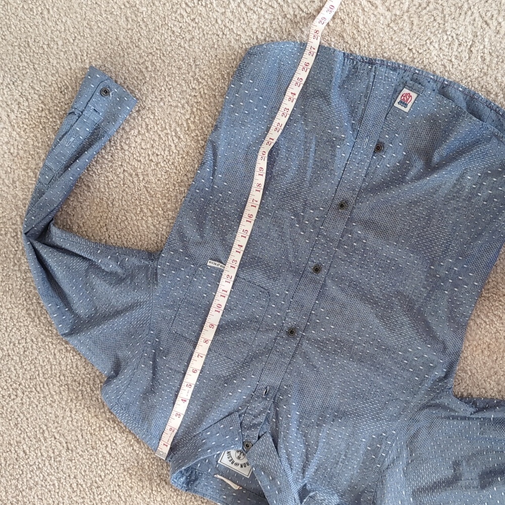 Iron Resin Patterned Button Down - image 5